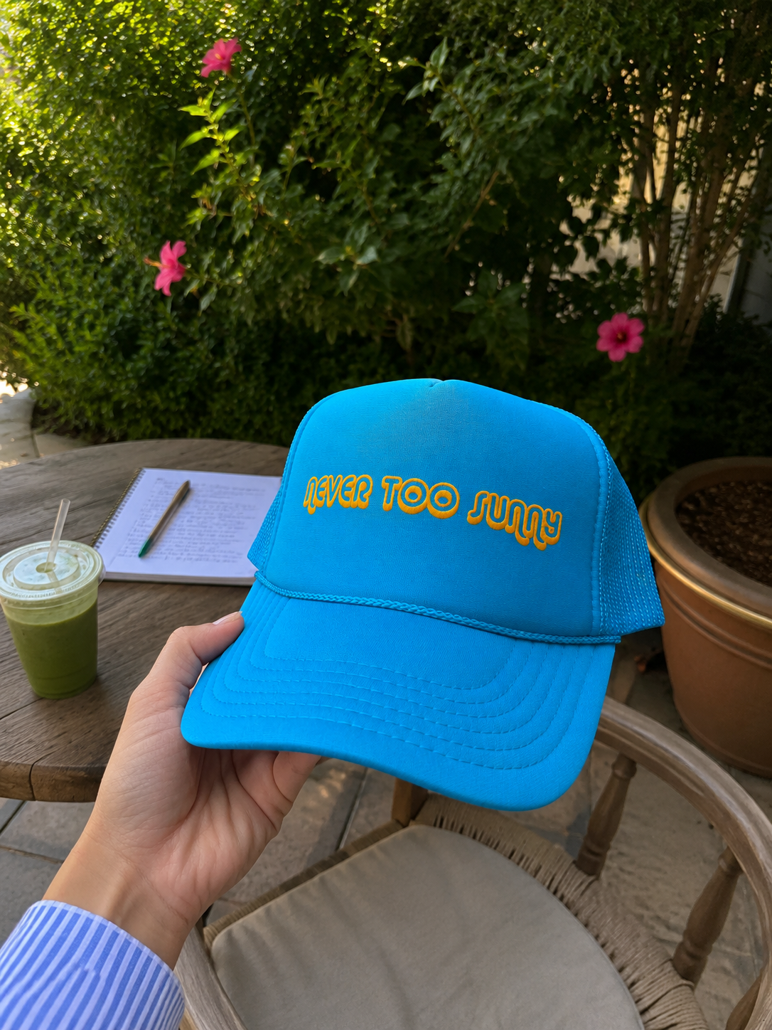 Never Not Sunny Trucker Hat