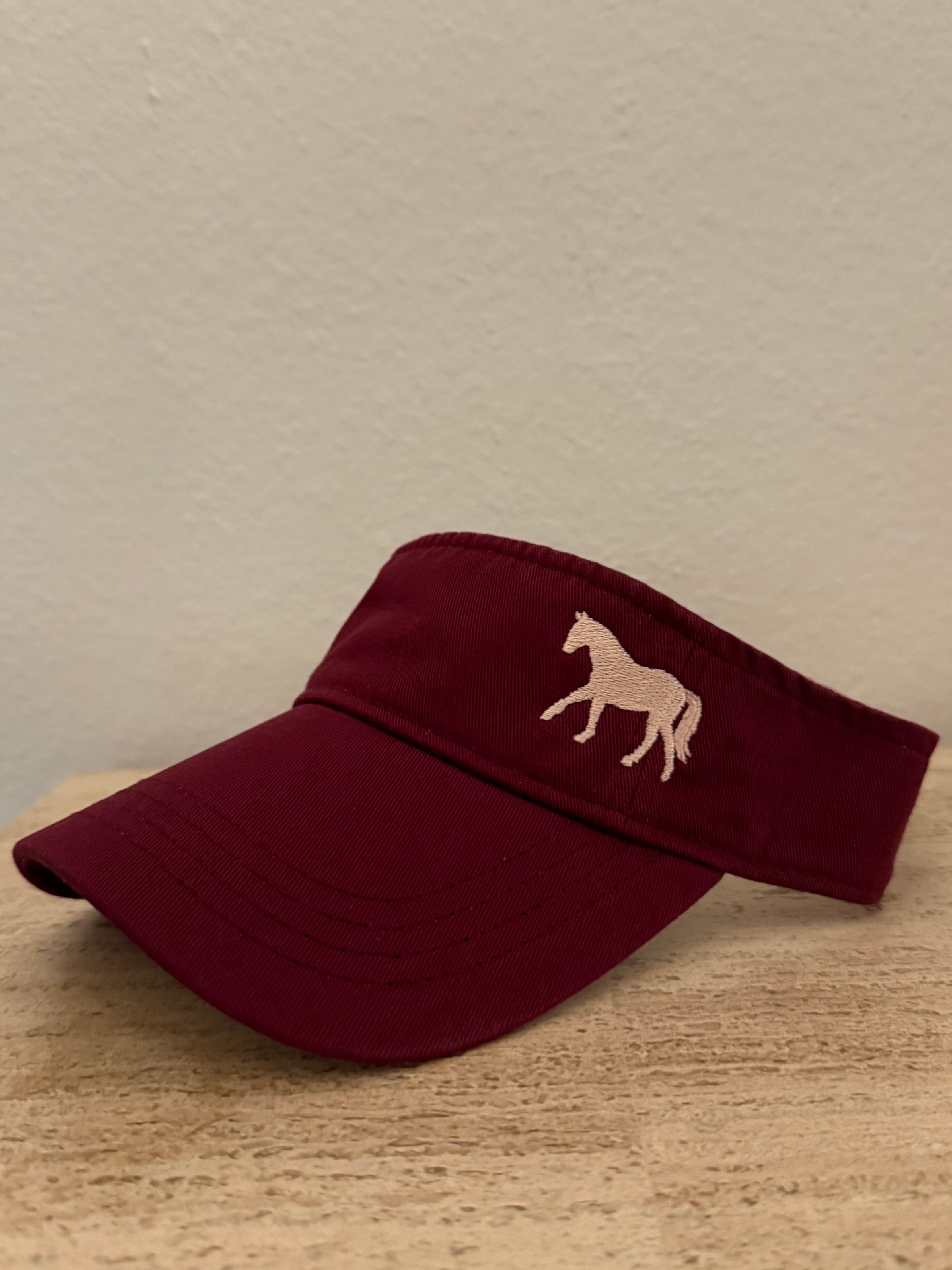 Sun Shield Visor "Burgundy"