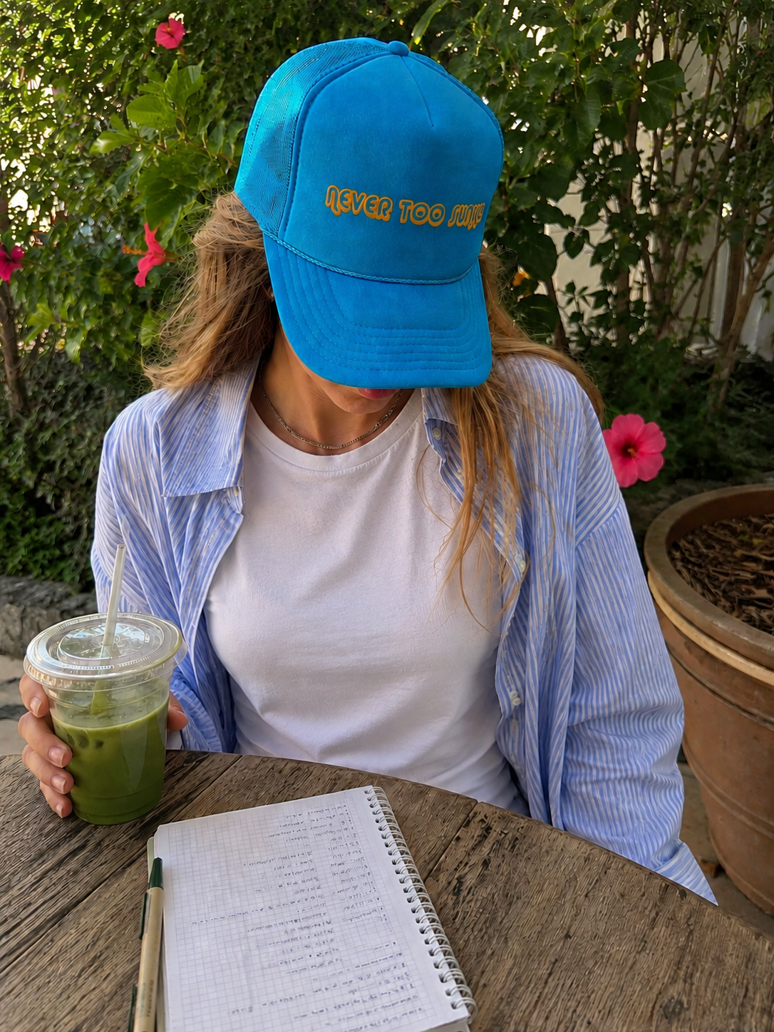 Never Not Sunny Trucker Hat